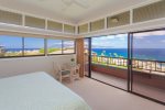The master bedroom highlights some of the properties best views